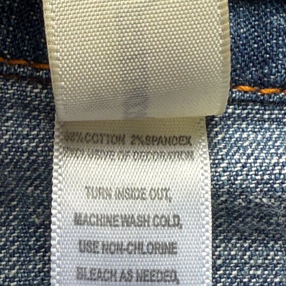 Decorated Originals Womens Embroidered Denim Jacket X-Large Blue Cotton Blend - Picture 9 of 9